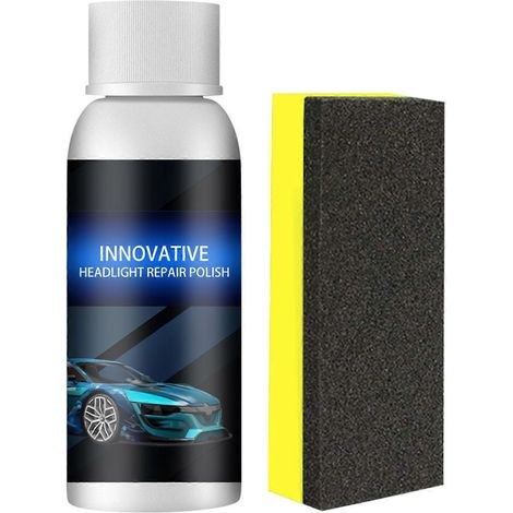 Produits de réparation pour phares de voiture, rénovateur de phares, produit de polissage, liquide anti-rayures pour abat-jour
