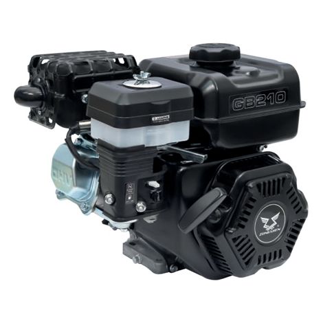 ZONSEN GB210 208cc Komplett-Benzinmotor für Motorhacken mit 23mm Horizontalwelle (1/4)