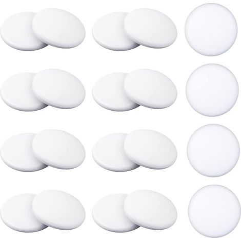 20 pièces butoir de porte protecteur mural adhésif protecteur de pare-chocs réutilisable protecteurs muraux en silicone absorbant des boutons de porte avec adhésif, gel absorbant les chocs pour protég (1/5)