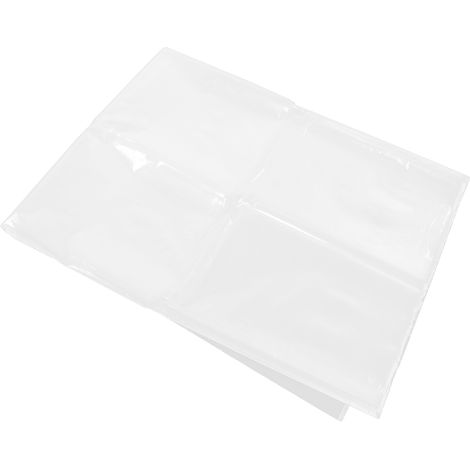 Bâche de Protection Transparente pour Plantes - Film Plastique PE 2x10m - Accessoire de Jardin et Serre