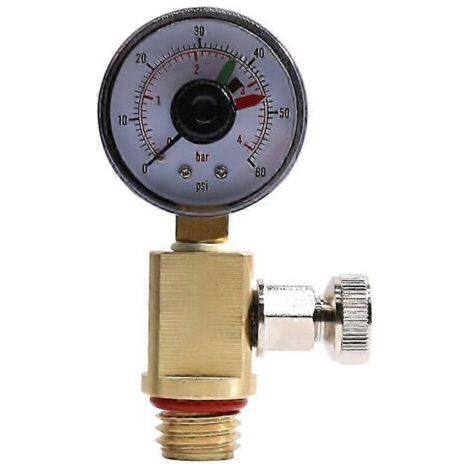 Brass Air Pressure Relief Valve RV40600 (98209800) Compatible with Swimming Pool Filtration Systems, 4000 Series Filters, Pool Maintenance Accessory