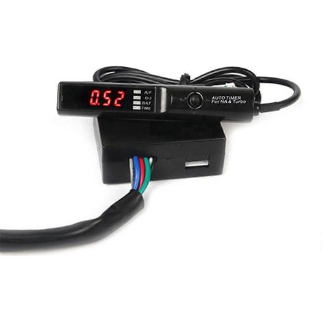 12V Turbolader für Universalfahrzeuge mit roter LED-Digitalanzeige (siehe Abbildung). (1/5)