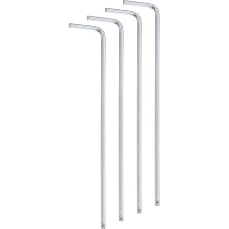 Clé Hexagonale À Bout Sphérique 2mm Métrique Argent (1/5)