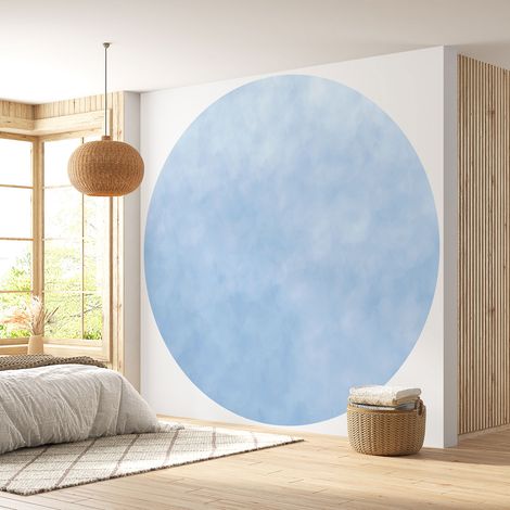 Papier peint rond / cercle - Couleur Tendance - 716 - Diamètre 100 cm (1/4)