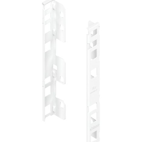 Blum Support de paroi arrière en bois LEGRABOX hauteur C (193 mm) gauche/droite blanc satiné mat 5 pièces