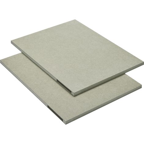 Blum Rohplattenset mit Ausfräsung für Kraftspeicher, MDF 600x450x19mm (2 Platten (1/3)