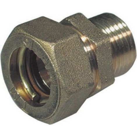 RACCORDO DIRITTO O-RING MASCHIO CONICO TIEMME 1/2 x 16