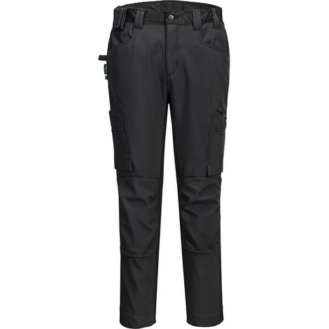 Pantaloni Wx2 Softshell (2 Strati - Taglia 32 - Nero - Portwest