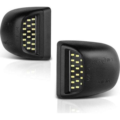 Éclairage de plaque d'immatriculation LED complet pour Cadillac Escalade Chevy Silverado 1500 2500 3500 Suburban Tahoe GMC Sierra 1500 2500 3500 Yukon XL Tag Lampe de remplacement (1/4)