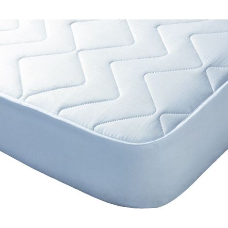 Home Heavenly®- Cubre colchón Reversible Alisa, Extra Suave, 100% Microfibra, Tratamiento con Aloe Vera, Hipoalergénico Medidas: 90x190-200 cm (1/4)