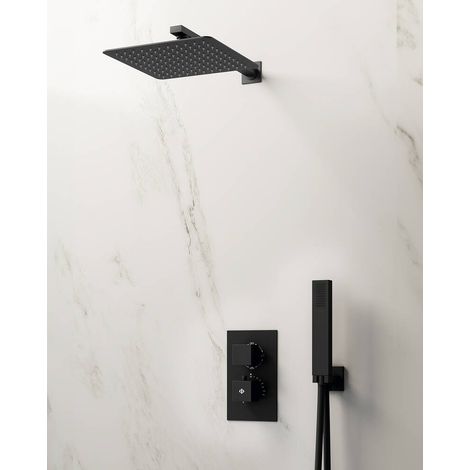 Conj. Empotr. Termostático Orion Ng + Rociador Pared - GME