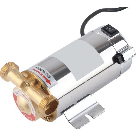 Automatische Druckerhöhungspumpe für kleine Haushalte, z. B. für Dusch- und Warmwasserbereiter, 100 W, WG-100EU-Stecker, 220 V (1/5)