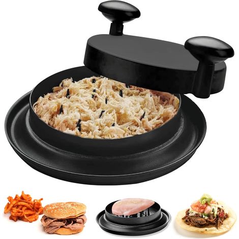 BRAVIX Shred Machine Outil De Déchiqueteuse De Poulet, Déchiqueteuse pour Viande et Nourriture avec Poignées et Base Antidérapante, Hachoir à Viande Manuel pour Poulet, Porc, Boeuf, Salade