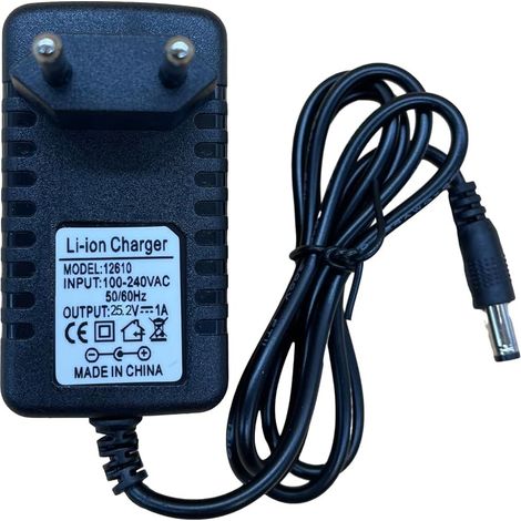 24W Adaptateur Secteur 25.2V 1A Universel Alimentation AC 100-240V Bloc d'alimentation EU Plug Adaptateur Secteur pour Router WLAN,Box TV,Barrette LED,Mini-stéréo (1/5)