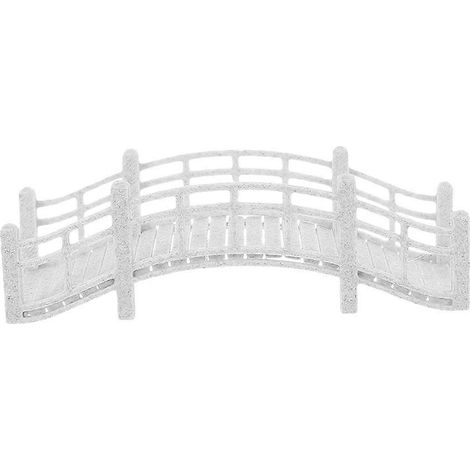 Pont miniature en arche pour maison de poupée, figurine de pont artificiel pour aquarium, décoration de micro-jardin paysager (1/4)