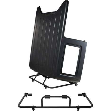 Mophorn Hardtop-Aufbewahrungswagen, mobiles und langlebiges Hardtop-Gestell, mit verstellbaren Löchern und weicher Polsterung, pulverbeschichtete Aufbewahrungslösung, kompatibel mit Jeep Wrangler