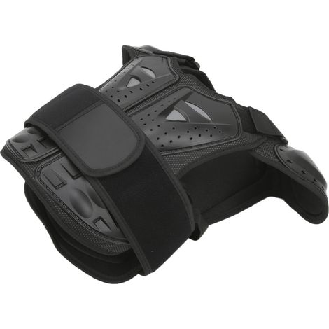 Gilet de protection confortable pour la moto, le vélo et le torse, idéal pour les enfants (taille L). (1/5)