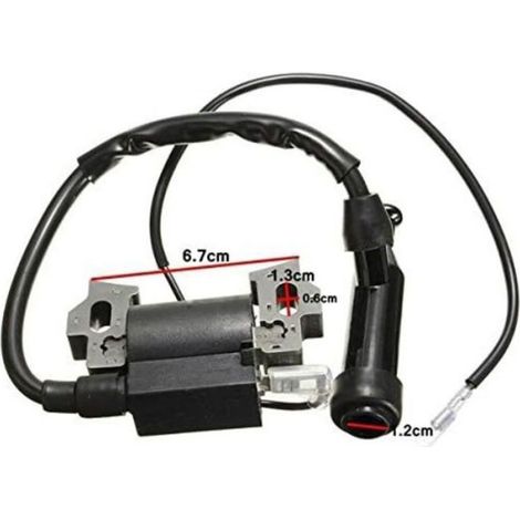 Kit Allumage Carburateur - Bobine D'allumage Bougie Filtre À Air Bouchon Réservoir - Pour Moteur Honda GX160 5,5 CV - Lot De 4 Pièces (1/5)