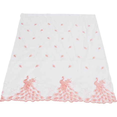 Rideau occultant à motif paon brodé pour salon et chambre (1/5)