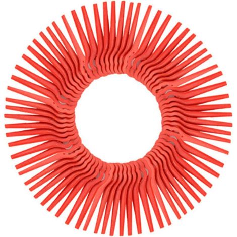 MINKUROW 100 Lame Di Ricambio In Plastica Per Bordatrice Florabest Lidl, Lunghezza 83 Mm (Rosso) (1/5)