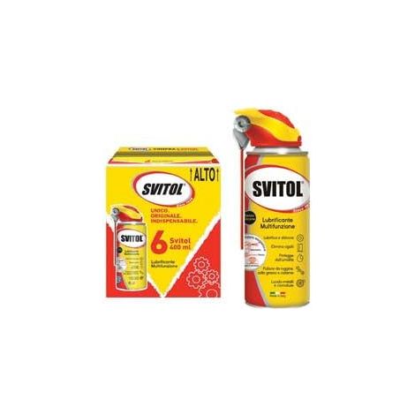 Lubrificante Spray Svitol Smart Cap Arexons 400 ml 6 Pezzi