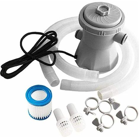 0 – . Elektrische Poolfilter-Werkzeuge für Poolfilterpumpen. Filtration für 300-Gallonen-Aufstellpools. (1/4)