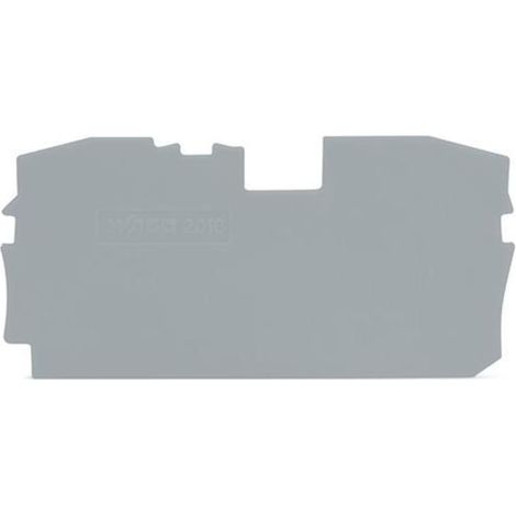 WAGO GmbH& Co. KG Abschluss-u.Zwischenplatte 1mm dick 2010-1291 (1/2)