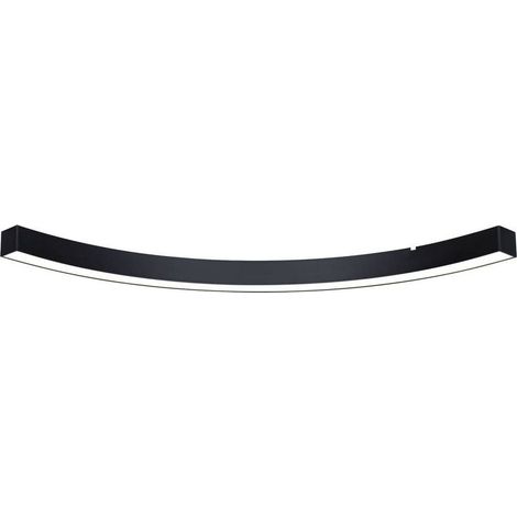 Paulmann 98172 Linion Plafonnier LED LED 6.5 W noir (1/4)