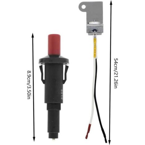 Kit d'allumage pour barbecue - Nosheir - Compatible Weber Q300 et Q3000 - Modèles 424001 et 426001 (1/4)