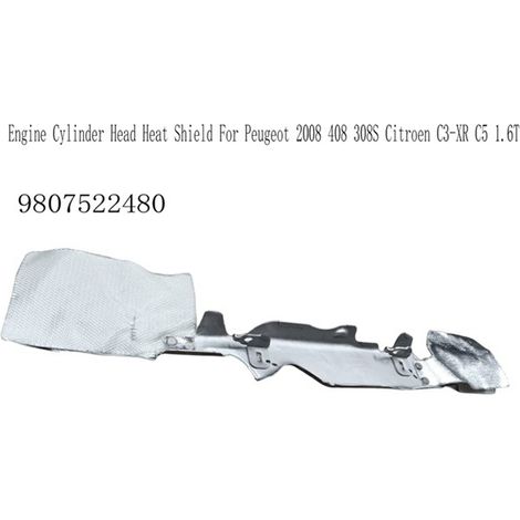 9807522480 ist geeignet für das Hitzeschild des Zylinderkopfes des Peugeot 2008. (1/4)