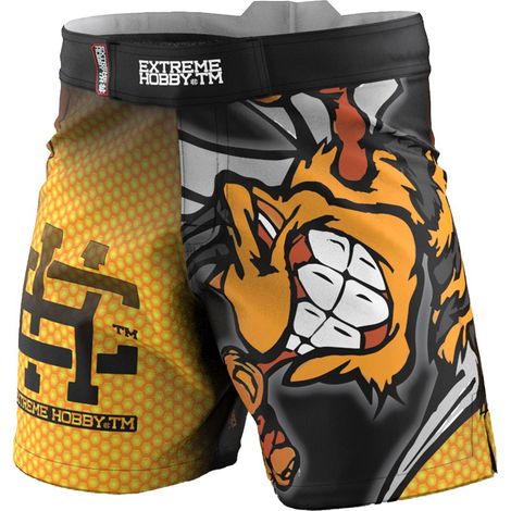 Pantaloncini sportivi da uomo Angry Wasp taglia L, neri