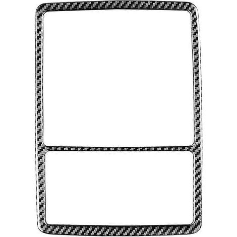 Cache-lampe de lecture avant pour Lexus RX 2016-2019, en fibre de carbone souple, avec cadre décoratif. (1/5)