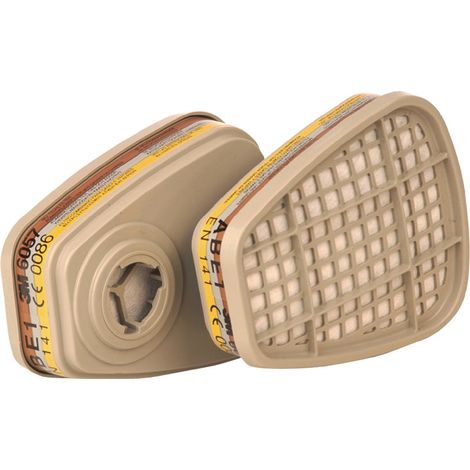 3M 7100006000 Kombinationsfilter 6057 A1 B1 E1 EN143:2000 f. Serie 6200 + 6800 +