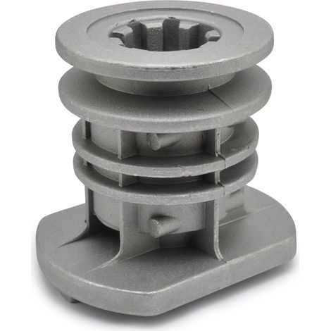 1 - Support de lame moyeu - Tondeuse à gazon - Alliage renforcé - Compatible Castelgarden Mountfield Stiga Alpina - Pour jardinage intensif - Gris - 68x43cm (1/5)