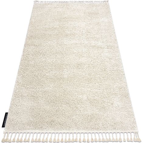 Teppich BERBER 9000 sahne Franse berber shaggy beige 180x270 cm