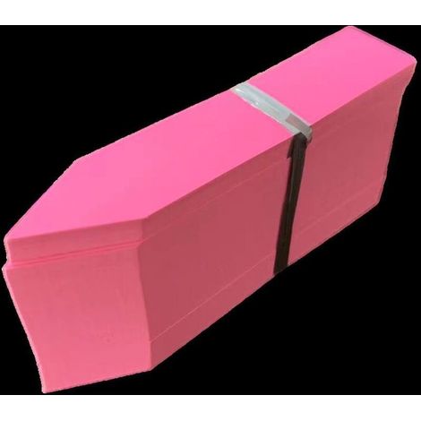 100 Pièces Étiquettes- Rose pour Plantes de Jardin en Plastique Etiquette Semis de 2x10cm (1/4)