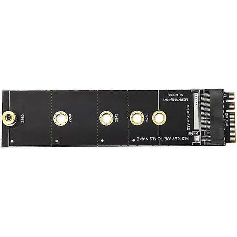 634A M2 FOR KEY AE zu M2 NVME Adapterkarte NVME KEY-M Erweiterungsunterstützung für 2 SSDs 2230-2280 WiFi-Schnittstelle zu M2 NVME (1/4)