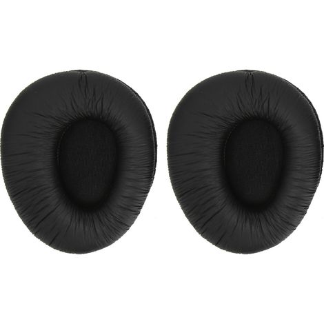 2 Coussinets d'oreiller en mousse noirs pour casque SONY MDR Z600, V600, V900, V900HD (1/5)