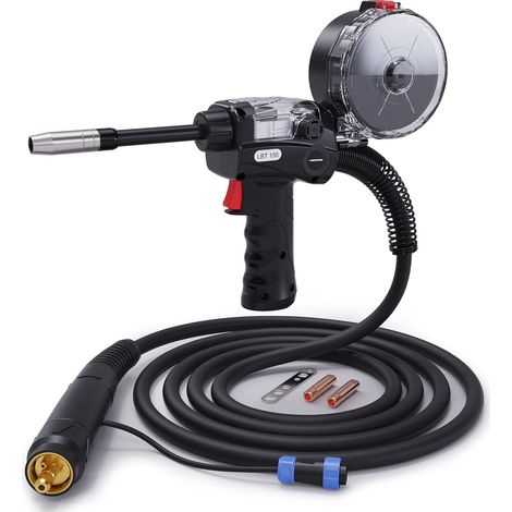 Bobine de pistolet pour soudage aluminium 150 A Connexion Euro 3 m pour MIG200 Pour MIG200 MIG250 MIG200FIT (1/5)