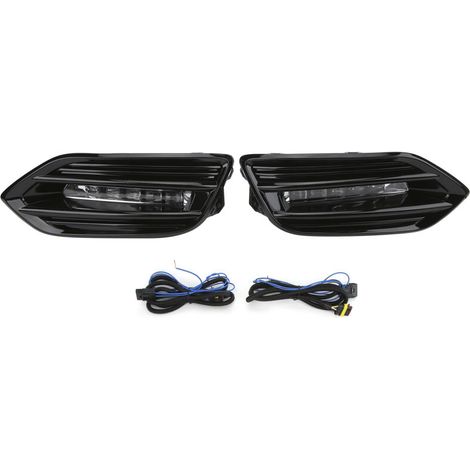 2-piece LED daytime running lights, turn signals, fog lights, white, yellow, blue replacement light for Honda Vezel HRV (1/4)