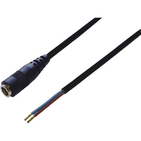 BKL Electronic 075913-750 Connecteur DC raccord DC - Embouts 2.5 mm 0.75 m 1 pc(s) Single C669982