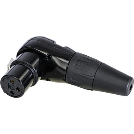 Rean AV RC3FR-B XLR-Steckverbinder Kupplung, gewinkelt Polzahl: 3 1 St.