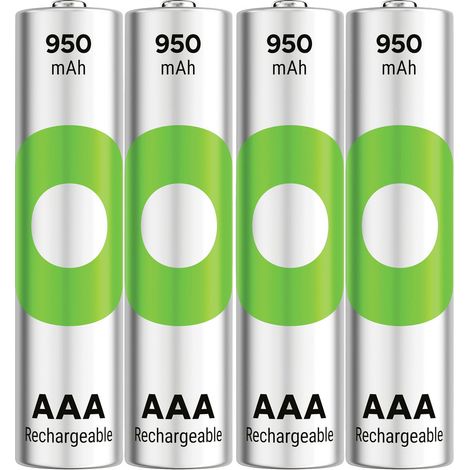 GP ReCyko Micro (AAA)-Akku NiMH 950 mAh 1.2 V 4 St. (1/5)