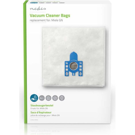 Sac aspirateur Nedis dubg221mie4 synthétique 4 pièces (1/4)