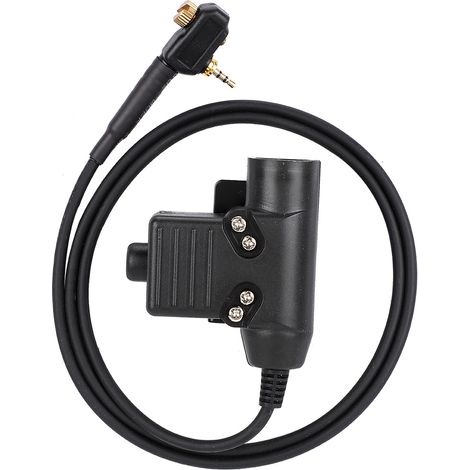 Connecteur U94 pour casque audio interphone portable Motorola MTH800, MTP850, MTH600 et MTH650 (1/5)