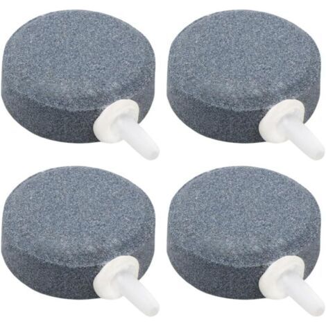 Lot de 4 Pierres Diffuseurs d'Air pour Aquarium, Augmente l'Oxygène, Pour Aquariums, Étangs, Pompe à Air, Accessoires d'Aquariophilie (1/4)
