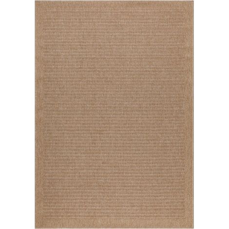 Tapis de salon Naturel aspect jute Beige 120x170cm (1/5)