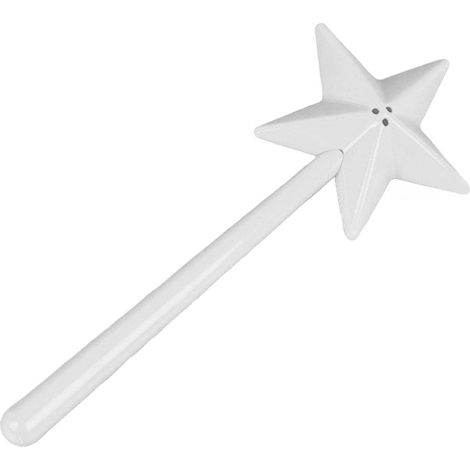 Baguette Salière et Poivrière, Joli Outil à épices Rechargeable pour la Décoration de la Cuisine et les Dîners, ABS 18x7x3cm (Blanche) (1/5)