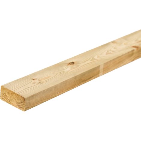 47mm x 100mm Sawn Treated Timber C16/C24 (4" x 2") 4.2m