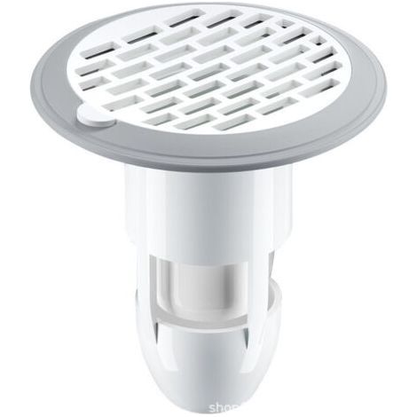 Grilles de bonde de baignoire 37 75mm, passoire à cheveux ronde, siphon anti odeur pour douche et sol Pratique et réutilisable (1/5)